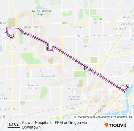 02 Bus Line Map