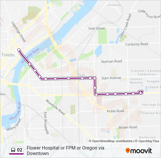 02 Bus Line Map