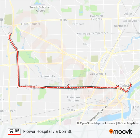05 Bus Line Map