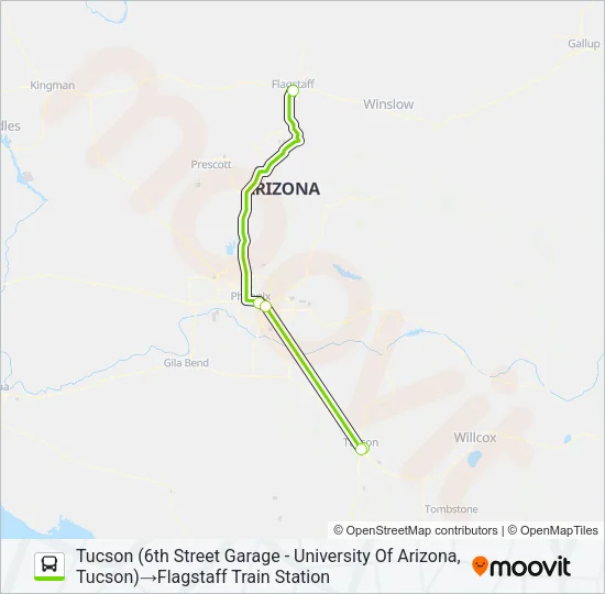FLIXBUS 2047 Bus Line Map