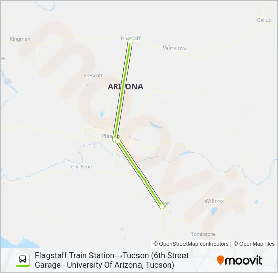 FLIXBUS 2047 Bus Line Map