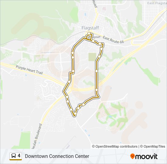 4 bus Line Map