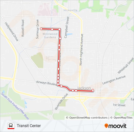 Ruta Campbell Horarios Paradas Y Mapas Transit Center Actualizado Hot ...