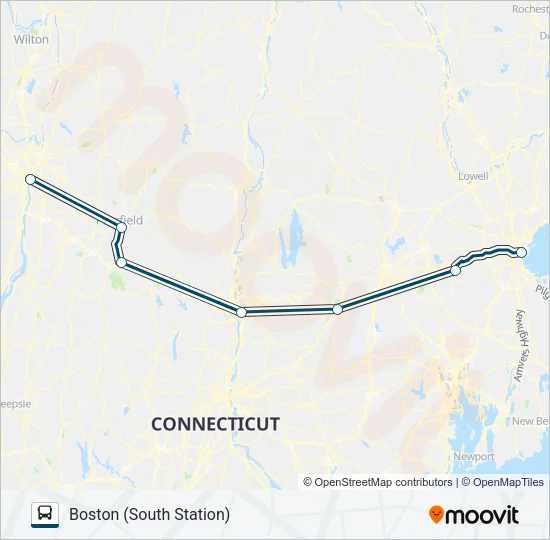 GREYHOUND US0270S Bus Line Map