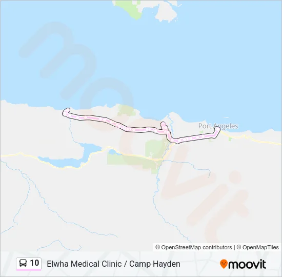 10 Bus Line Map