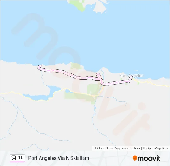 10 Bus Line Map