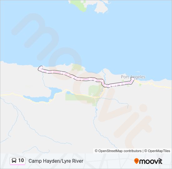 10 Bus Line Map