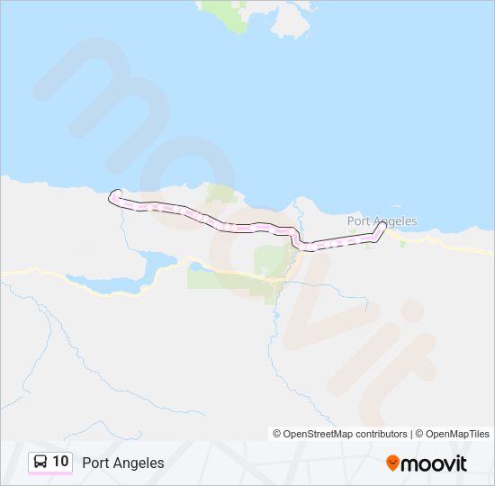 10 Bus Line Map