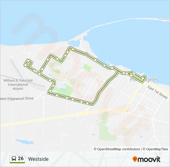 26 Bus Line Map