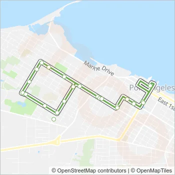 24 Bus Line Map