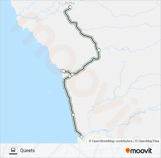 OLYMPIC CONNECTION Bus Line Map