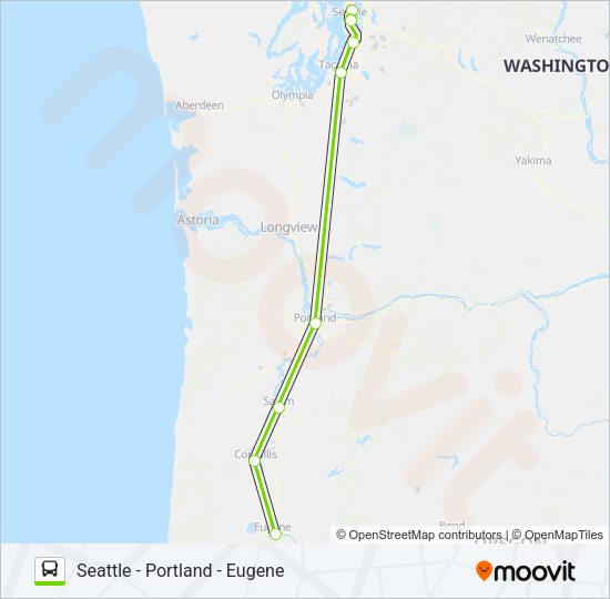 FLIXBUS 2110 Bus Line Map
