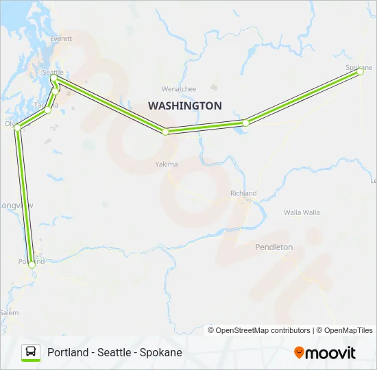 FLIXBUS 2120 Bus Line Map