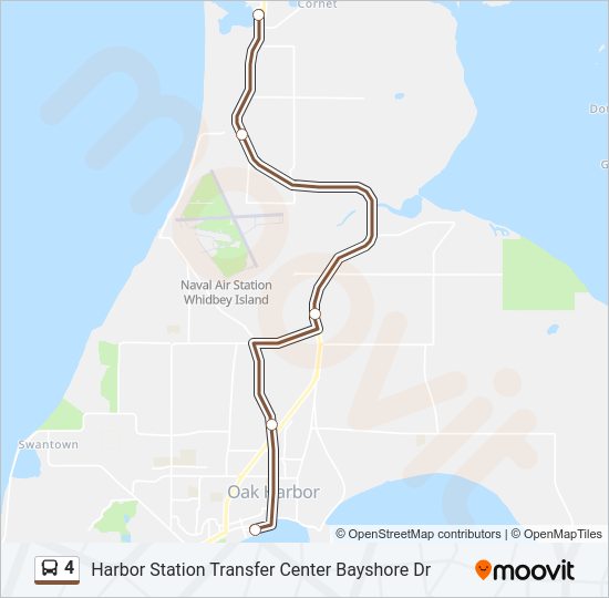4 Bus Line Map