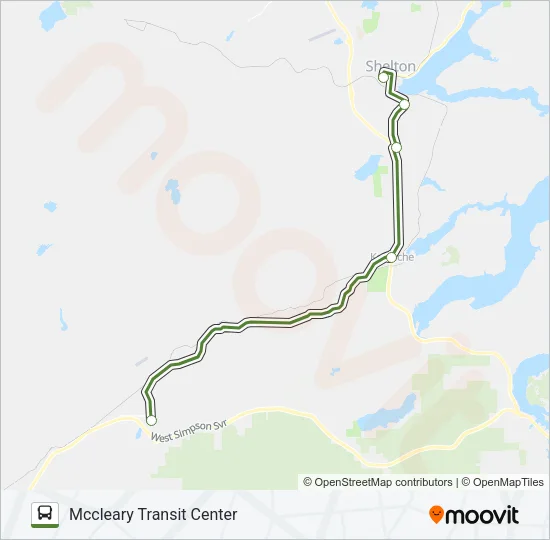MCCLEARY PILOT ROUTE Bus Line Map