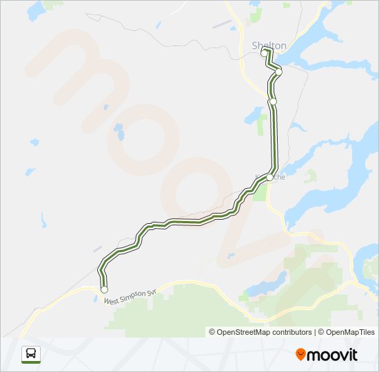 MCCLEARY PILOT ROUTE bus Line Map