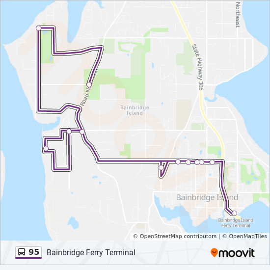 Directions To Bainbridge Ferry Terminal 95 Route: Schedules, Stops & Maps - Bainbridge Ferry Terminal (Updated)