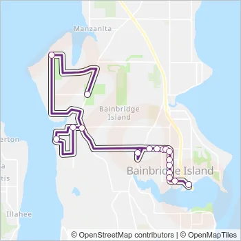 95 Route: Schedules, Stops & Maps - Bainbridge Island Ferry (Updated)