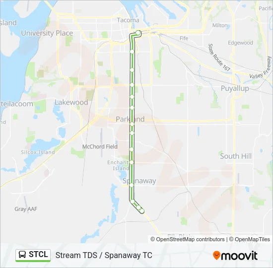 STCL Bus Line Map
