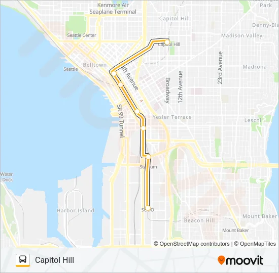 1 SHUTTLE  Line Map
