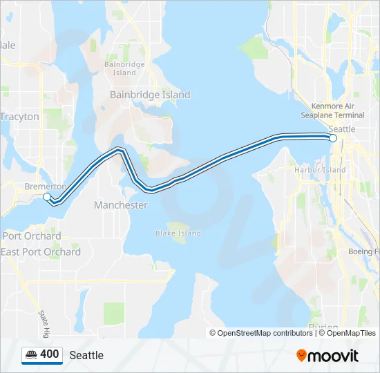 400 Ferry Line Map