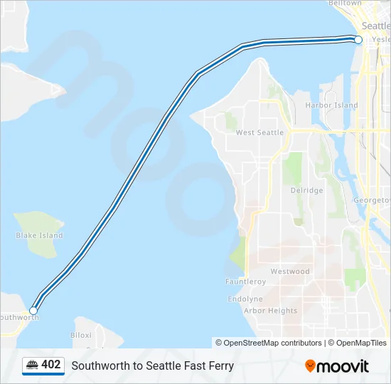 402 Ferry Line Map