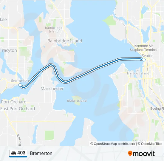 403 Ferry Line Map