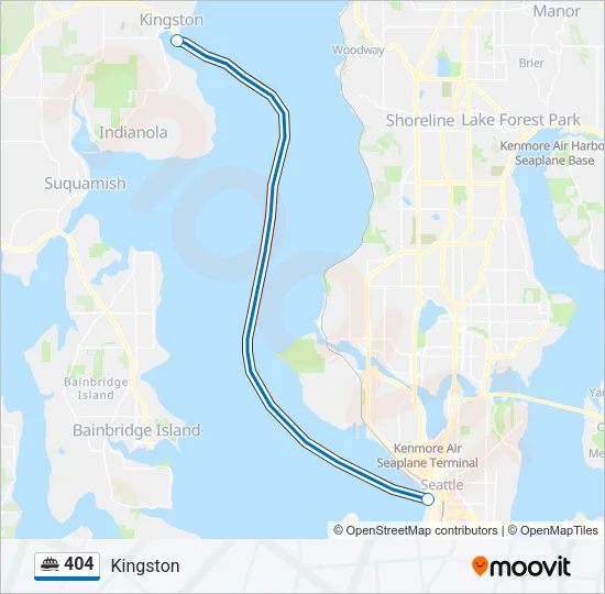 404 Ferry Line Map
