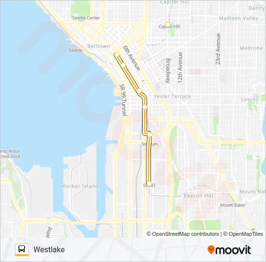 1 LINE SHUTTLE  Line Map