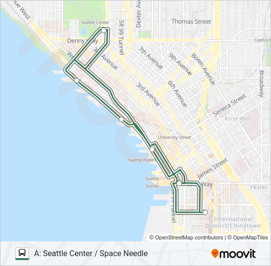 MAIN LOOP Bus Line Map