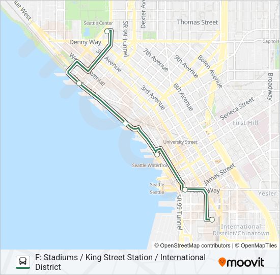 MAIN LOOP Bus Line Map