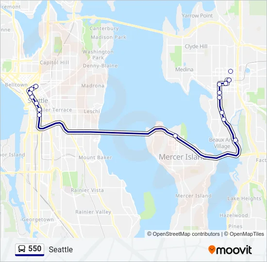 550  Line Map