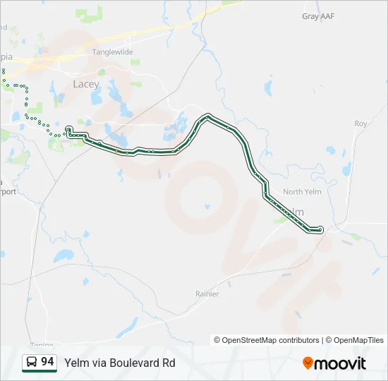 94 Bus Line Map