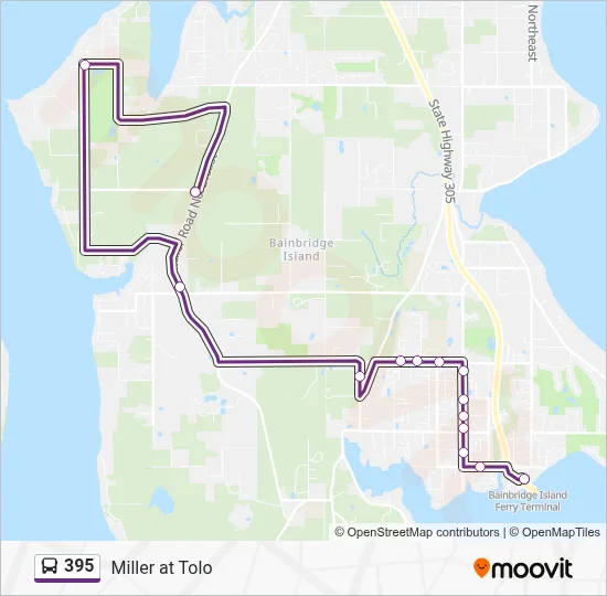 395 Route: Schedules, Stops & Maps - Miller at Tolo (Updated)