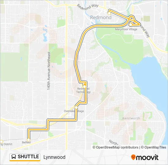 Shuttle Directions SHUTTLE Route: Schedules, Stops & Maps - Lynnwood (Updated)