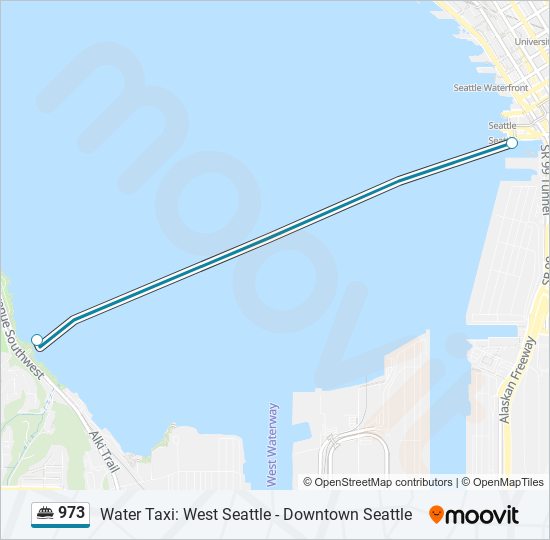 973 ferry Line Map