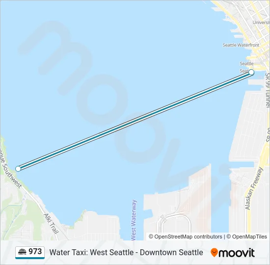 973 Ferry Line Map