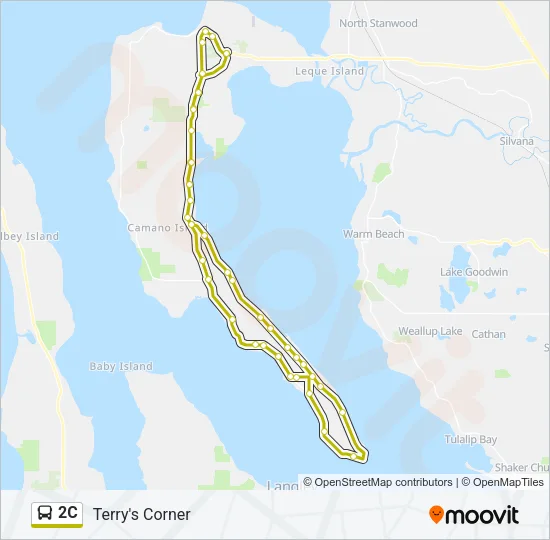 2C Bus Line Map