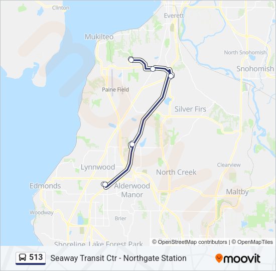 513  Line Map