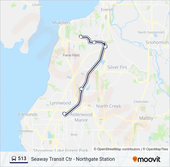 513  Line Map
