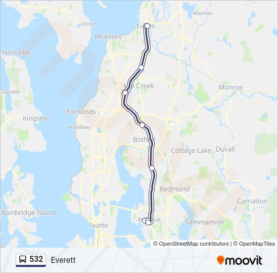 532  Line Map
