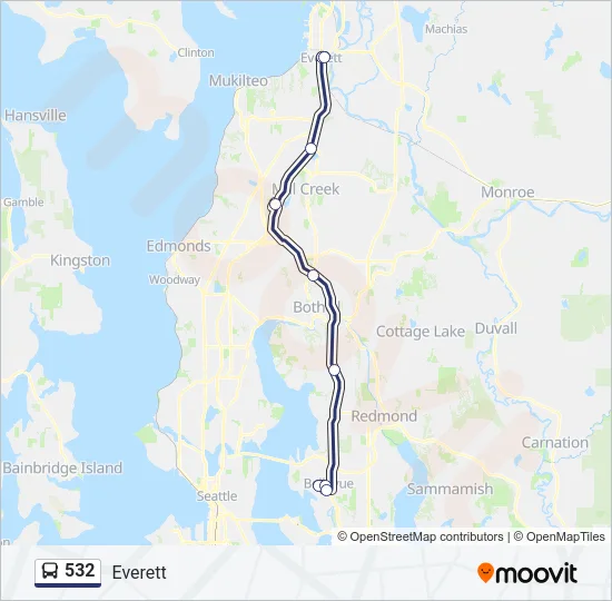532  Line Map
