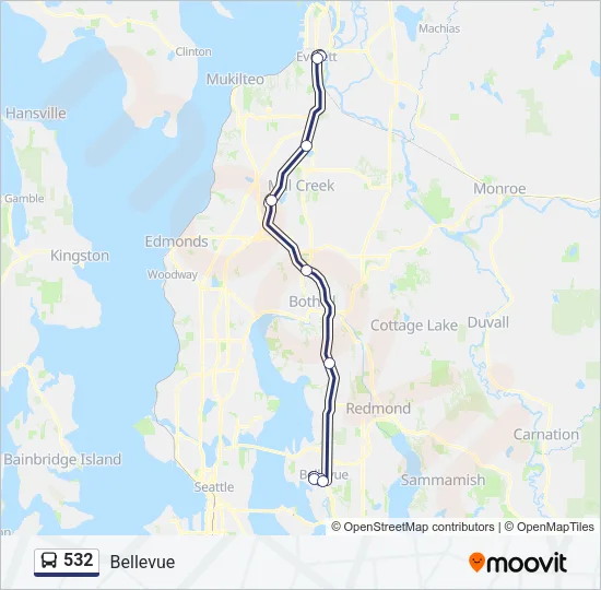 532  Line Map