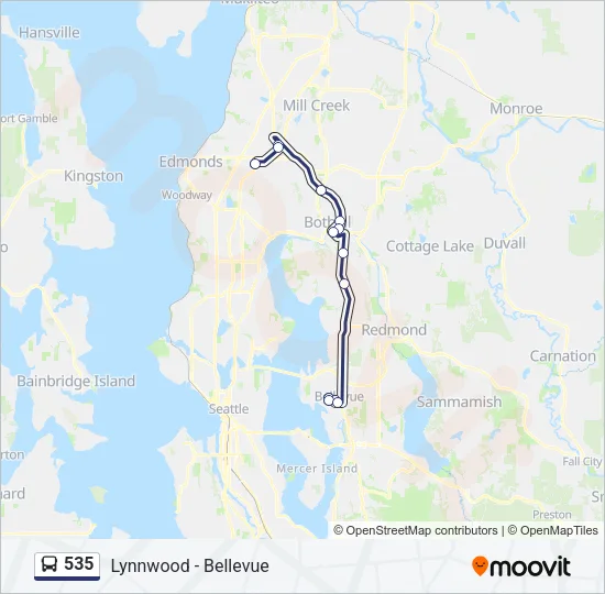 535  Line Map