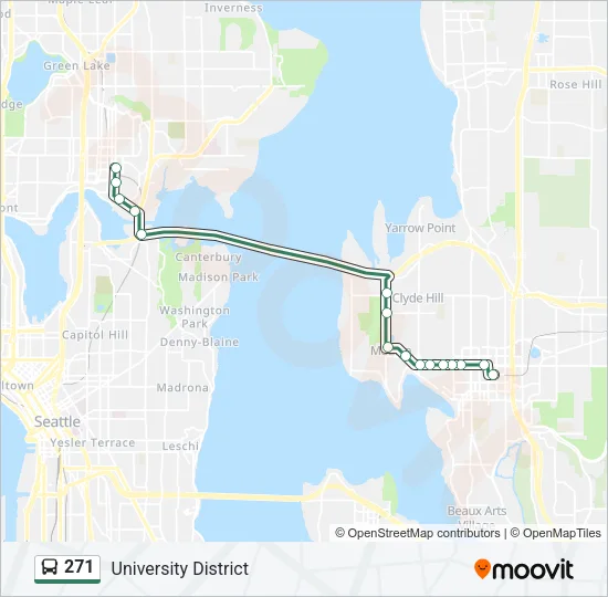 271 Bus Line Map