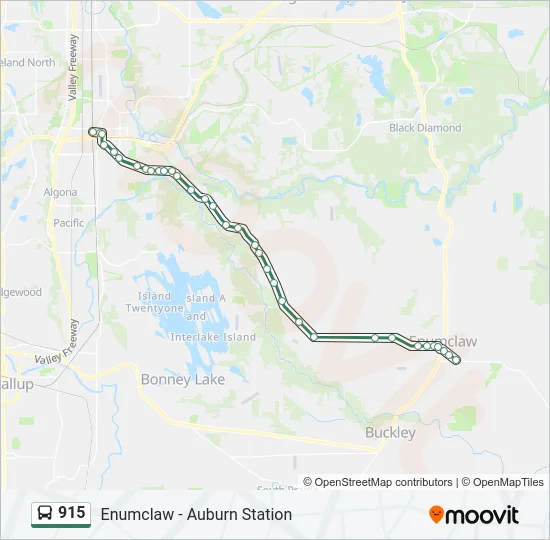 915 Bus Line Map