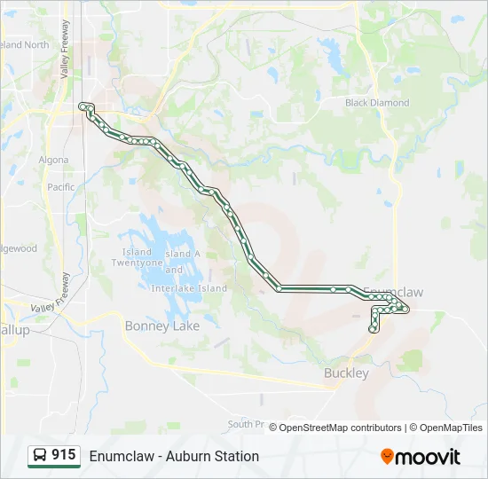 915 Bus Line Map