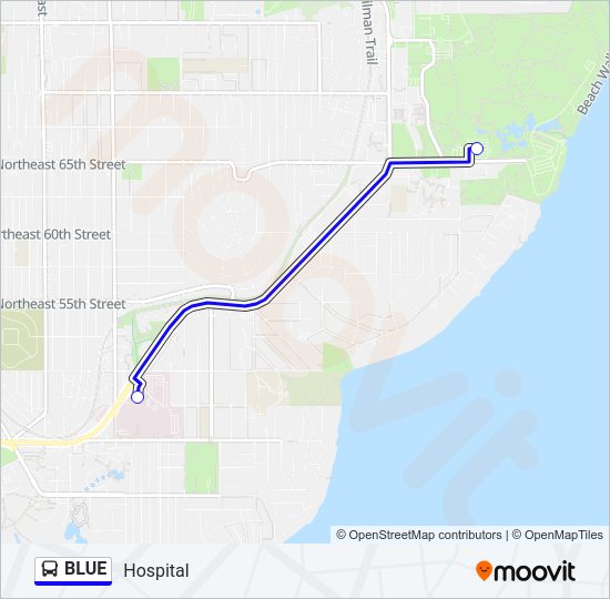 BLUE  Line Map