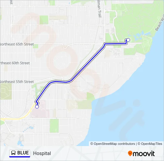 BLUE  Line Map