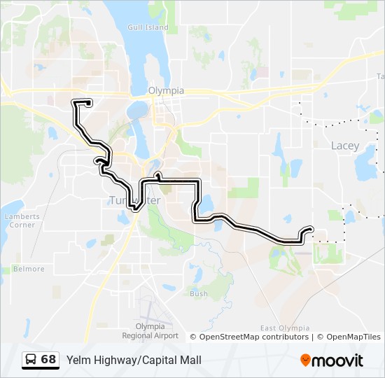 68 Route: Schedules, Stops & Maps - Inbound